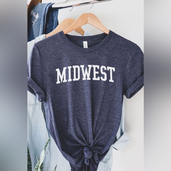 Bella Canvas Blue Midwest T